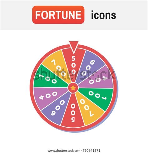 Wheel Fortune Spin Wheel Fortune Vector Stock Vector Royalty Free