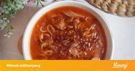 Resep Mie Rebus Padang Versi Mie Instan Sederhana Rumahan Di Yummy App