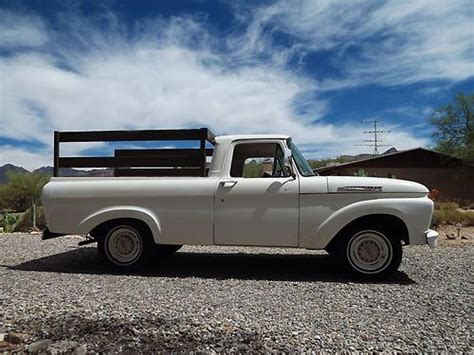 Sell Used 1961 Ford F100 Pickup Truck Short Bed Unibody Ratrod Gasser