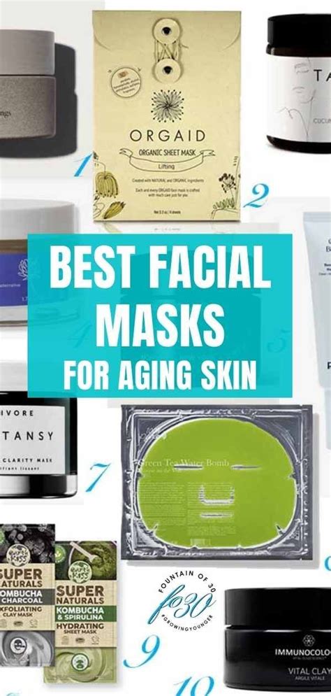 Here Are 10 Of The Best Facial Masks For Aging Skin Skincare