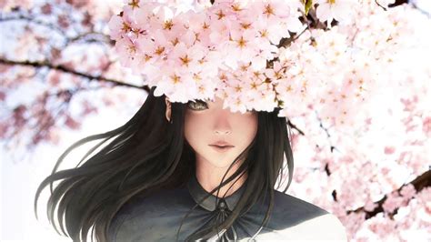Cherry Blossom Anime Character Pfp