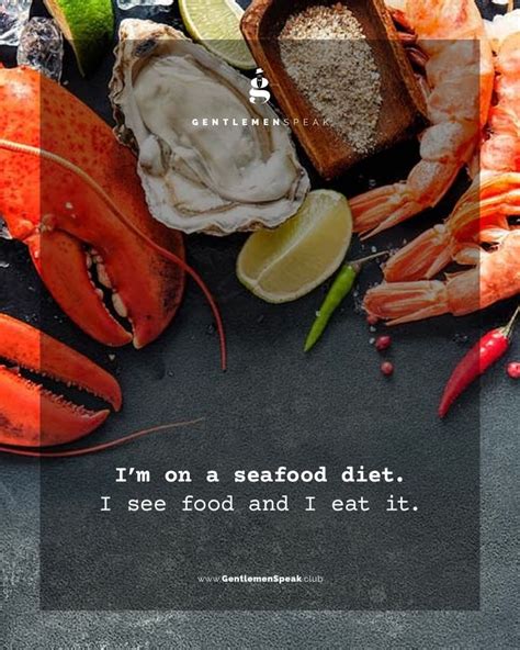 Anyone Else Trying This Diet Food Jokes Seafood Diet Food