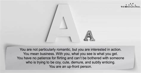 What Does The First Letter Of Your Name Say About Your Personality