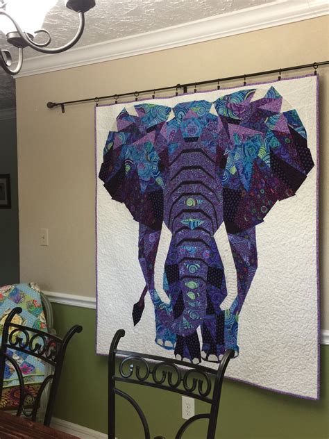 Elephant Abstractions By Violet Craft Paper Pieced Quilt Patterns