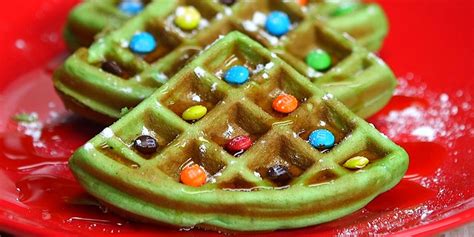 When no insects are available, the fruit is. Start The Holidays Off Right! Christmas Tree Waffles Are ...
