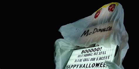 Burger King Dressed Up As Mcdonald S For Halloween Business Insider