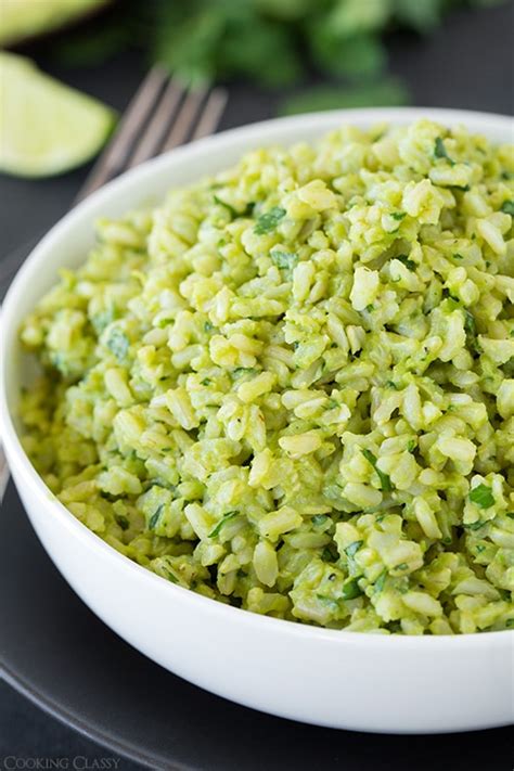 If not give this recipe a try or head on down to your local chipotle restaurant. Avocado Cilantro Lime Rice - Cooking Classy