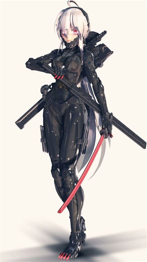 Raiden As A Girl Metal Gear Rising Cyberpunk Character Metal Gear