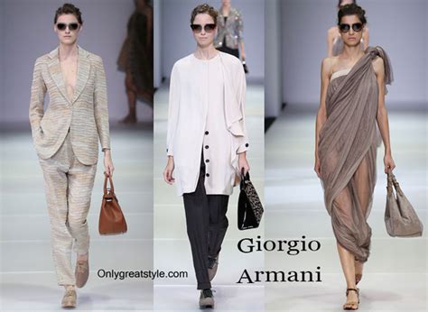 Giorgio Armani Spring Summer 2015 Womenswear Fashion Clothing