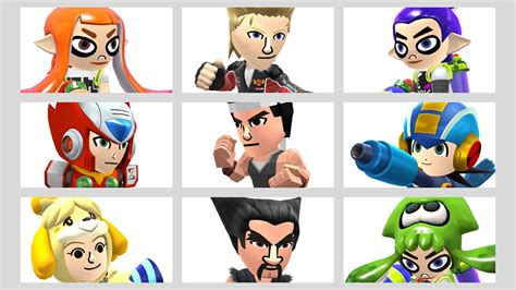 Smash Bros For Nintendo 3ds Wii U Mii Fighters Suit Up For Wave Two