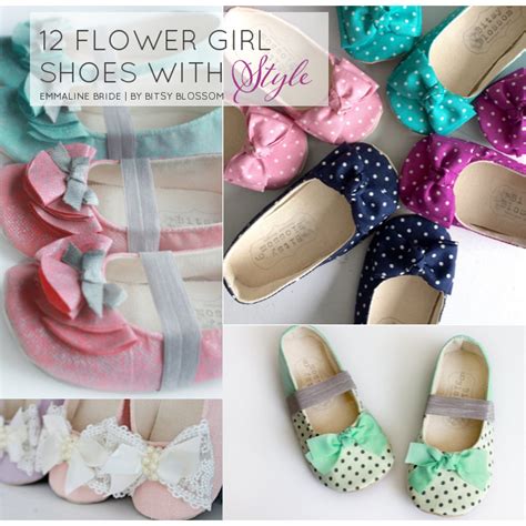 Handmade Flower Girl Shoes 12 Modern Stylish Designs Flower Girl