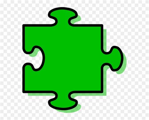 Green Puzzle Piece Clipart Hd Png Download 588x5982815124 Pngfind
