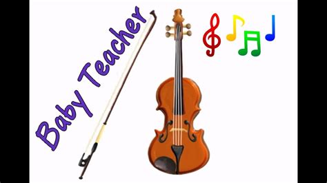 Musical Instruments Sounds For Kids Violin Musicmakers Episode 5