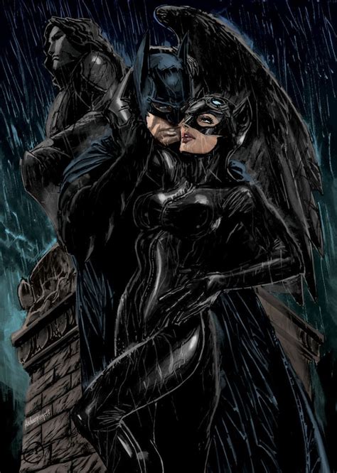 Catwoman With Batman Batman And Catwoman Batman Artwork Batman Love
