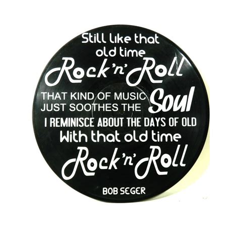 Old Time Rock N Roll By Bob Seger Song Lyrics Vinyl On Vinyl
