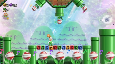 World 1 Piranha Plants On Parade Secret Exit All Wonder Seeds And