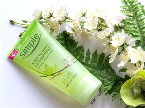 Review Simple Kind To Skin Refreshing Facial Wash Gel Mandy S Heart