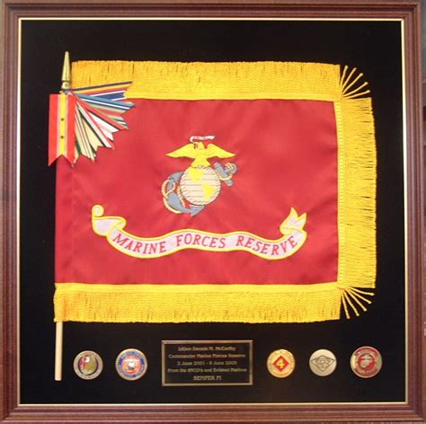 Customized Military Award Displays Precision Medals