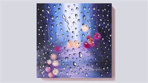 Easy Rainy Day Acrylic Painting Tutorial For Beginners Art Ideas