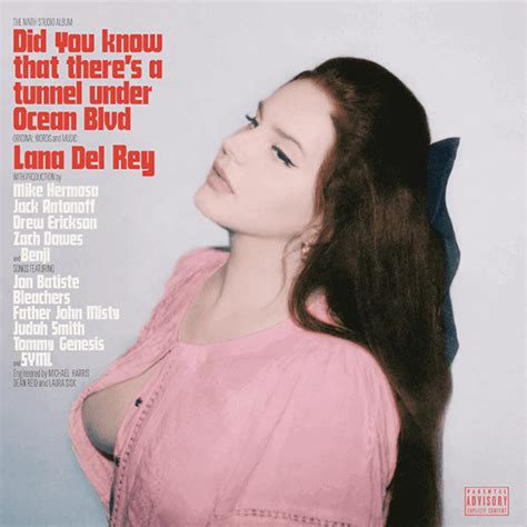 Lana Del Rey Did You Know That Theres A Tunnel Under Ocean Blvd Edition Limitee Lp