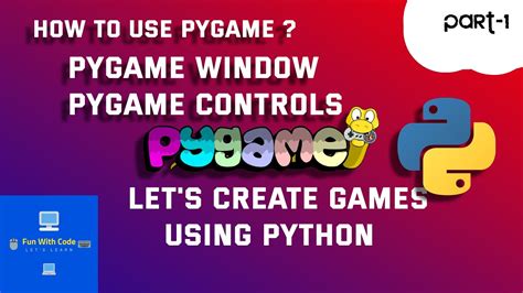 Pygame Tutorial For Beginners Pygame Youtube