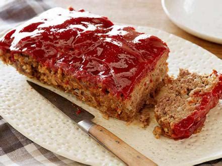 Mix together catchup, brown sugar, and mustard; Meatloaf Recipe Food Network Bobby Flay