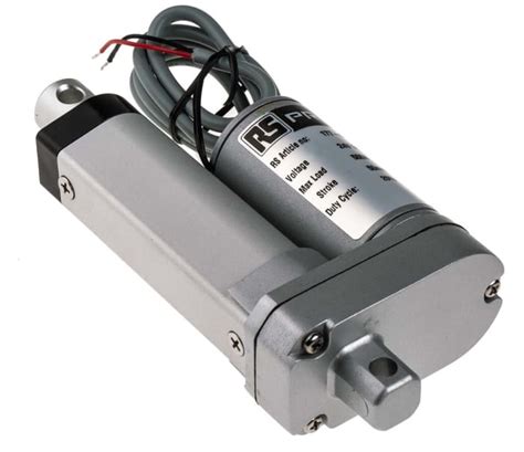 Rs Pro Rs Pro Micro Linear Actuator 50mm 24v Dc 500n 146mms