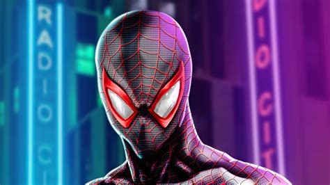 Spider Man Miles Morales In PS5 4k Wallpaper,HD Games Wallpapers,4k