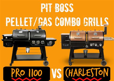 Pit Boss Pelletgas Combo Grill Charleston Vs Pro Series 2 1100