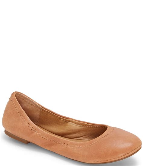 Lucky Brand Emmie Leather Ballet Flats Dillards Lucky Brand Flats