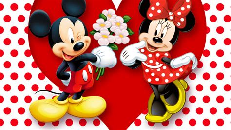 Mickey Minnie Mouse Red Clip Art Library