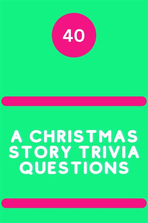 40 A Christmas Story Trivia Questions Triviait
