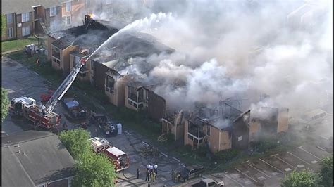 Firefighters Battle Fire At Apartment In Ne Harris County Abc13 Houston