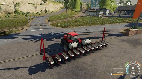 Case 12 Row Planter V10 Mod Farming Simulator 19 Mod Fs19