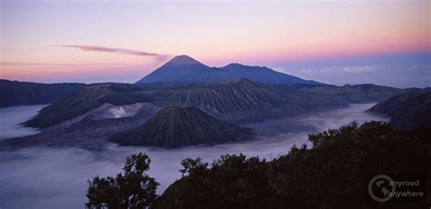 Bromo Indonesia Volcanoes In The Sunset Any Road Anywhere
