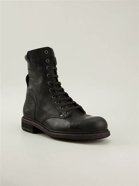 Diesel Cassidy Boots In Black For Men Lyst