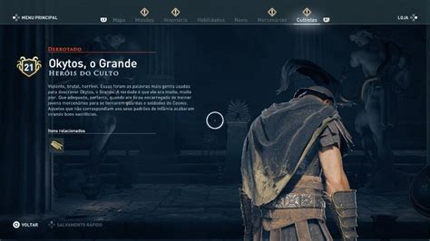 Assassin s Creed Odyssey Localização de Cultista Okytos O Grande