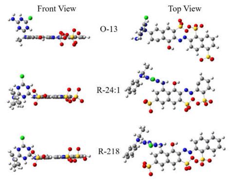 The Stable Molecular Structures Of The Three Dyes Download