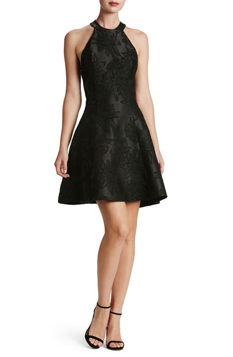 Dress The Population Hannah Fit And Flare Dress Nordstrom