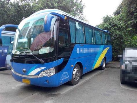 Luxurious Used YUTONG Buses 2015 Year Euro IV Emission Standard With 51
