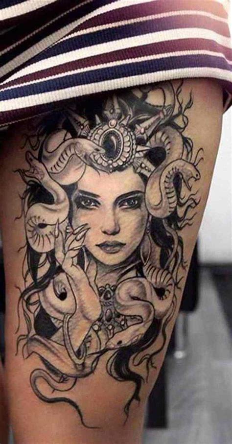 Discovering The Meaning Of Medusa Tattoos And Symbols Tattooswin
