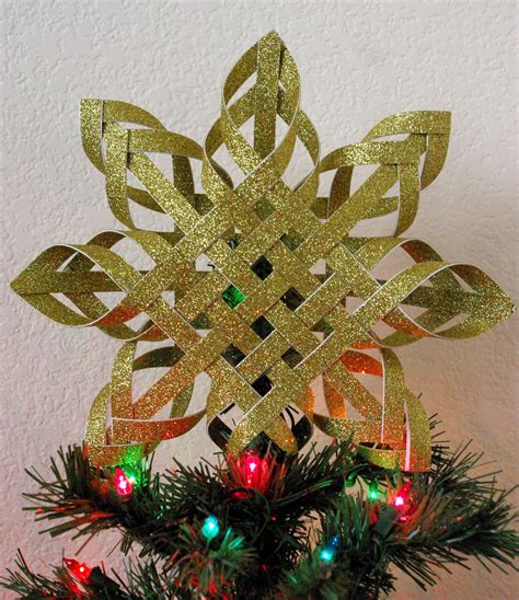 Tristinandcompany Day 8 Woven Star Tree Toppers With
