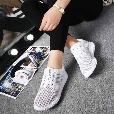 Buy Bjakin Summer Running Shoes For Women White Mesh