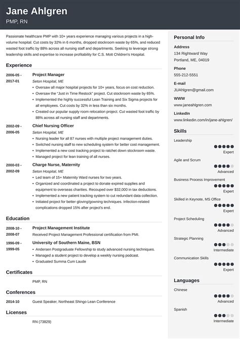 Example of a good cv. 500+ Good Resume Examples That Get Jobs in 2020 (Free)