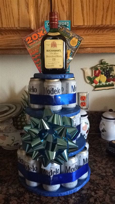 Diy Beer Cake Tower For A Memorable Birthday Celebration