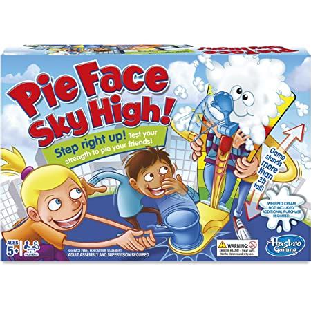 Hasbro Gaming Pie Face Game Patchwow Amazon Co Uk Toys Games