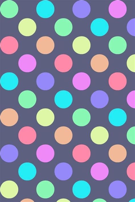 Cute Dots Iphone Wallpaper Iphone Backgrounds Pinterest