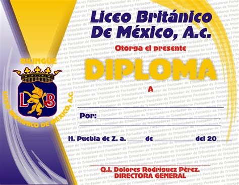 Diseño De Diplomas Gratis Imagui