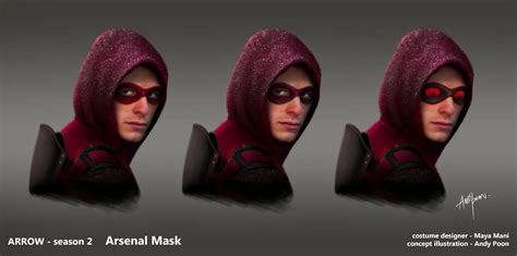 Your support allows me to keep working on and improving arrowverse. Image - Arsenal concept mask artwork 1.png | Arrowverse ...