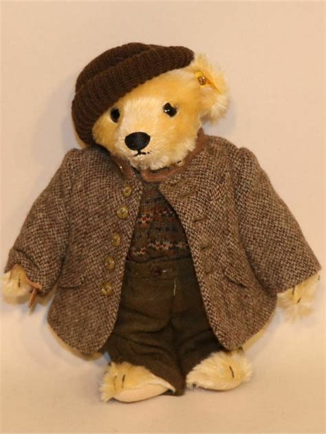 Steiff Ralph Lauren Polo Wellington Teddy Bear Suit Tie 650581 819